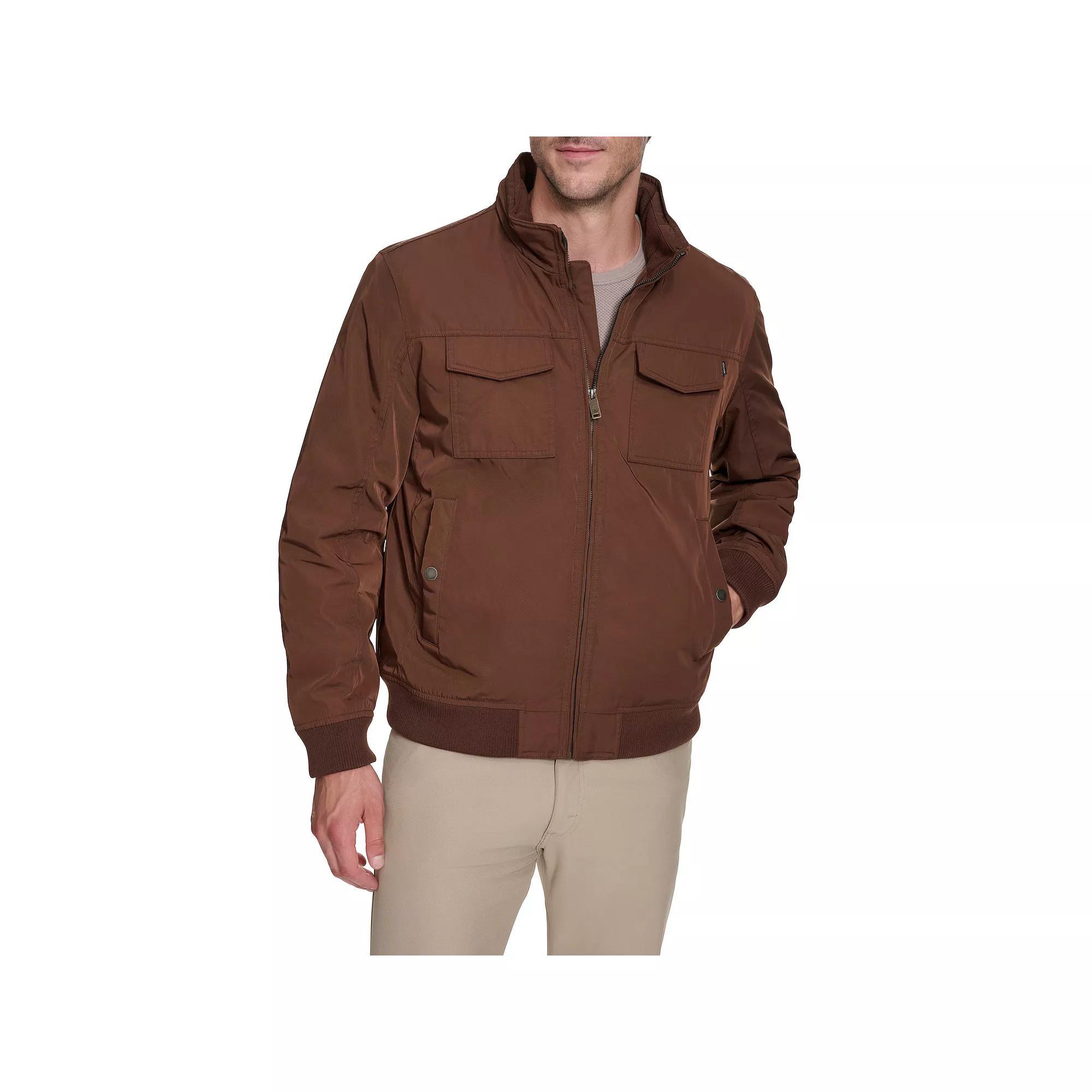 Big & Tall Dockers® Polytwill 2 Pocket Bomber Jacket, Men's,  Product Image