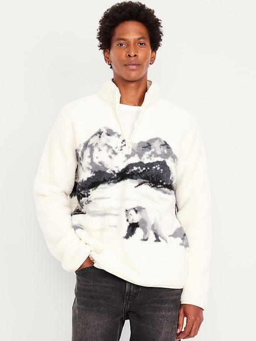 Sherpa Fair Isle Quarter Zip Product Image