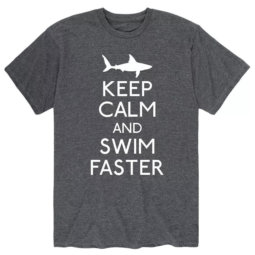 Men's Swim Faster Tee,  Product Image
