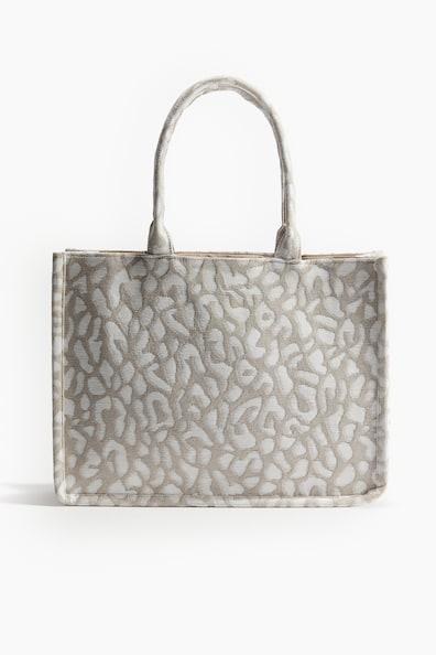 Jacquard-weave Shopper Product Image