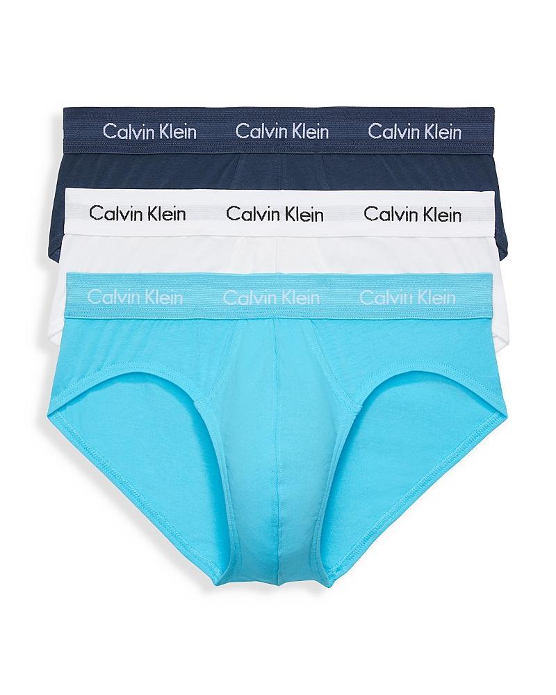 Calvin Klein Cotton Stretch Moisture Wicking Hip Briefs, Pack of 3 Product Image