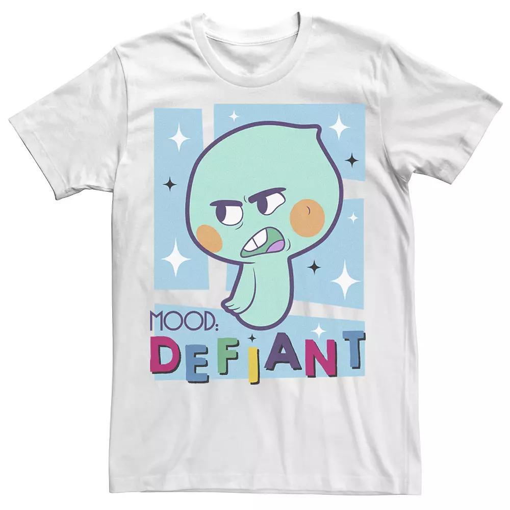 Disney / Pixar's Soul Men's Mood: Defiant Poster Tee, Size: XL, White Product Image