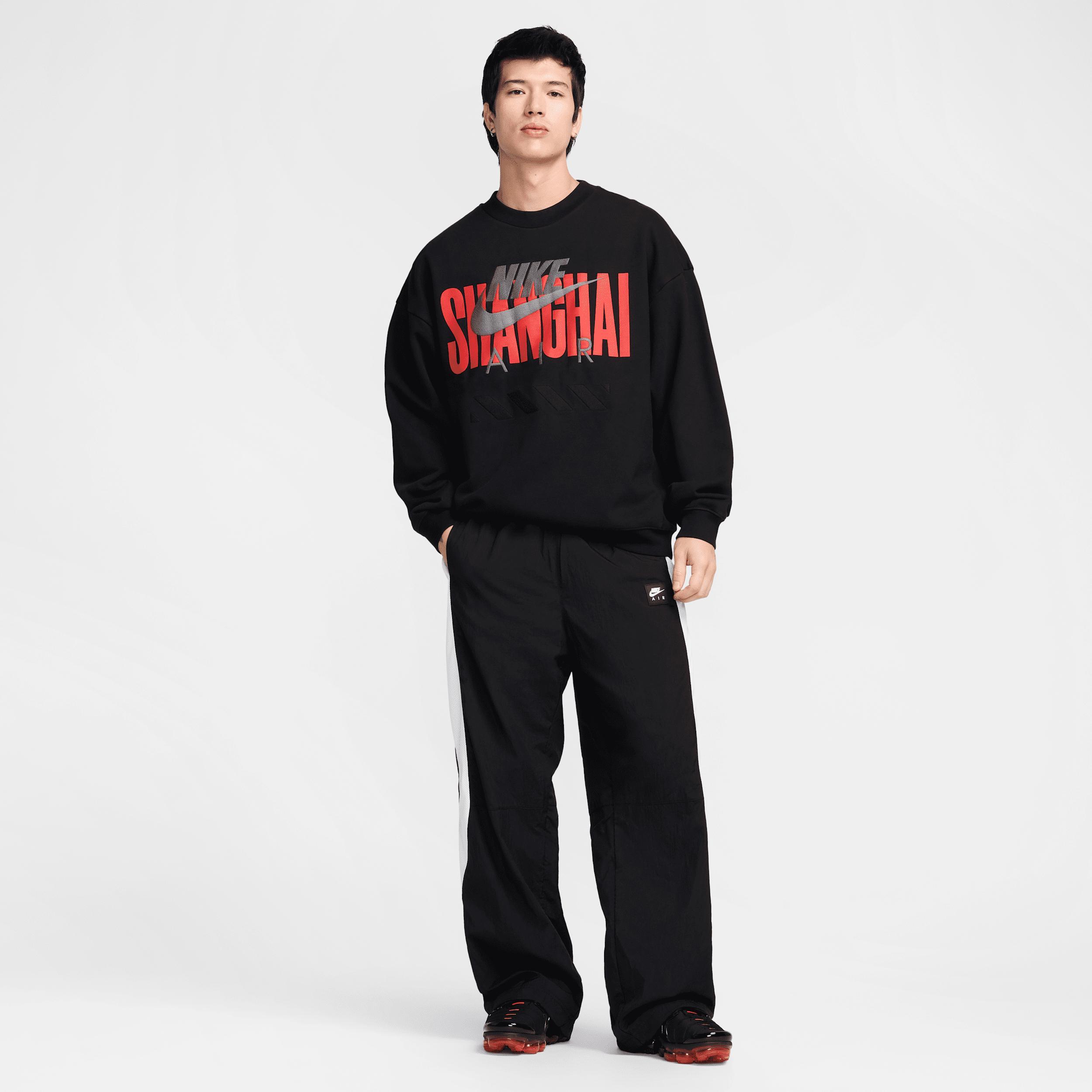 Nike Mens Air Shanghai Fleece Crew | HJ0305-010 Product Image