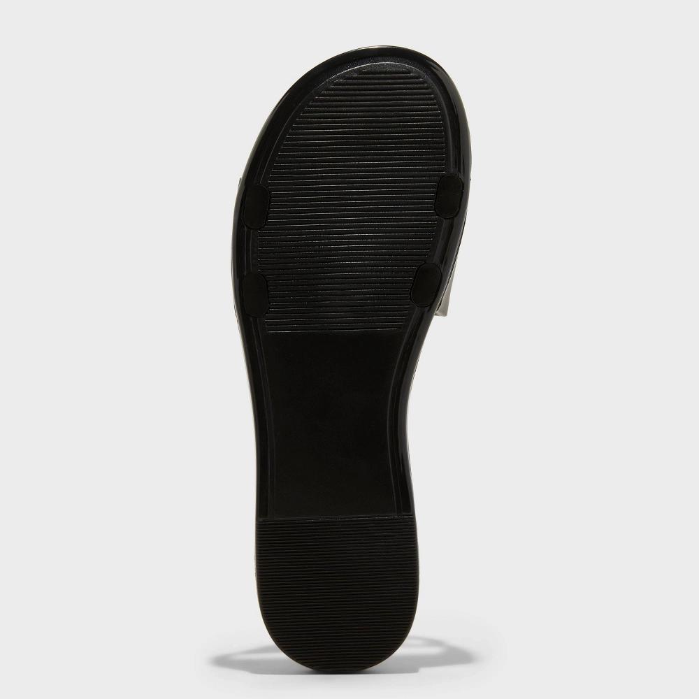 Womens Dove Cut Out Slide Sandals - Shade & Shore Black 9 Product Image