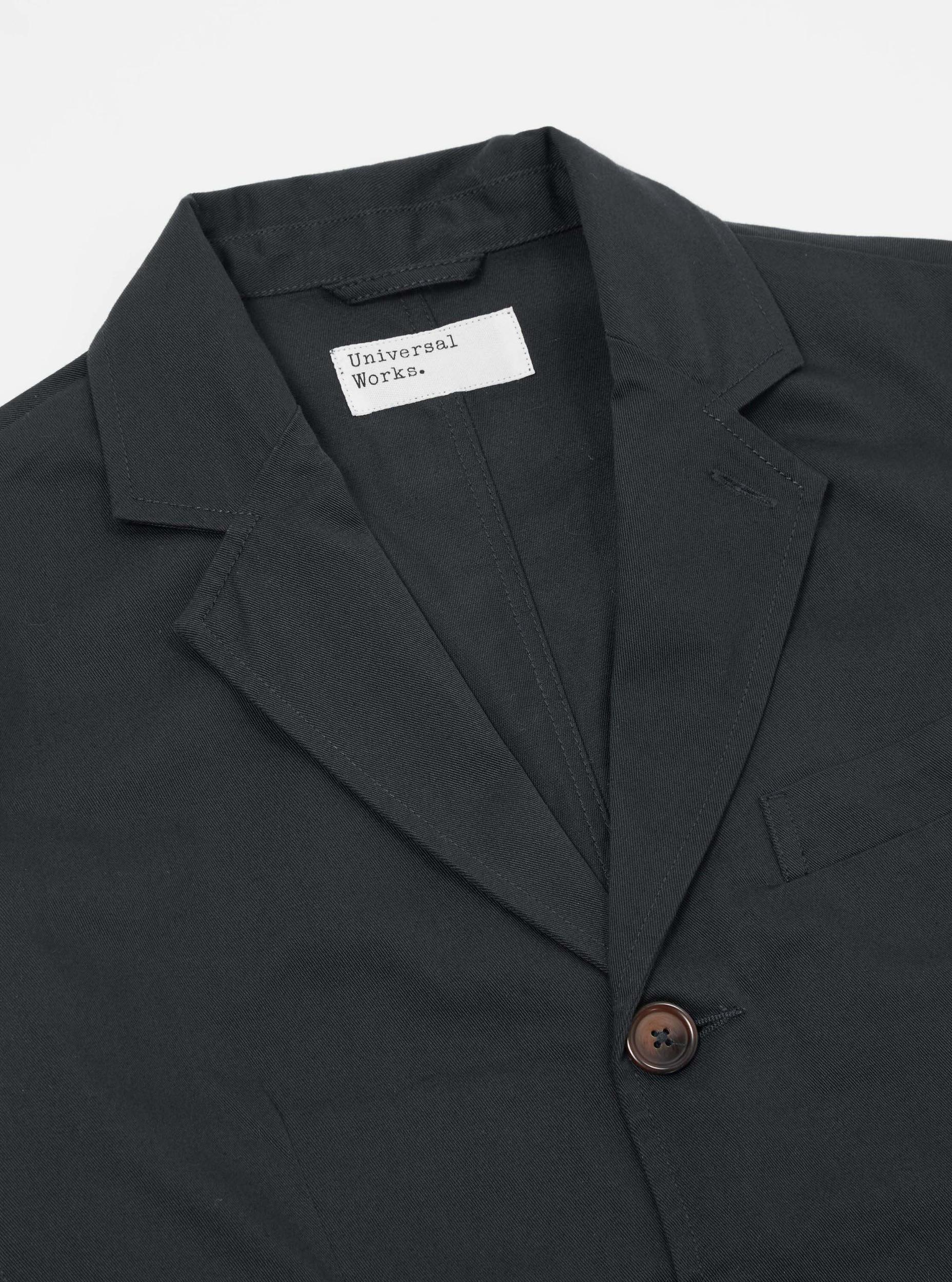 Black Twill London Jacket Product Image