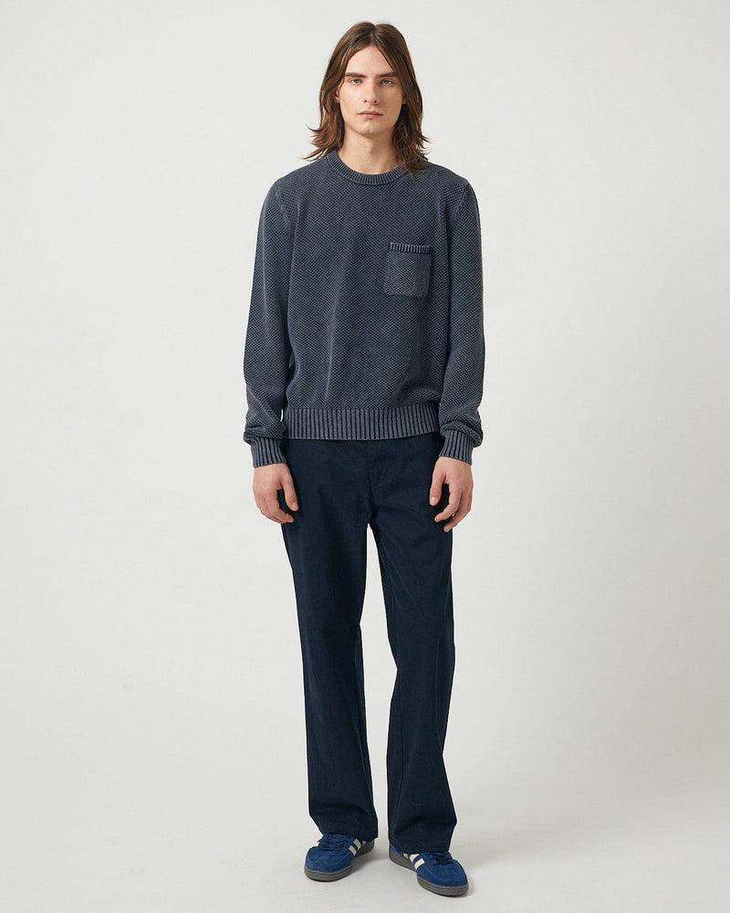 Pocket Crewneck - Navy Product Image