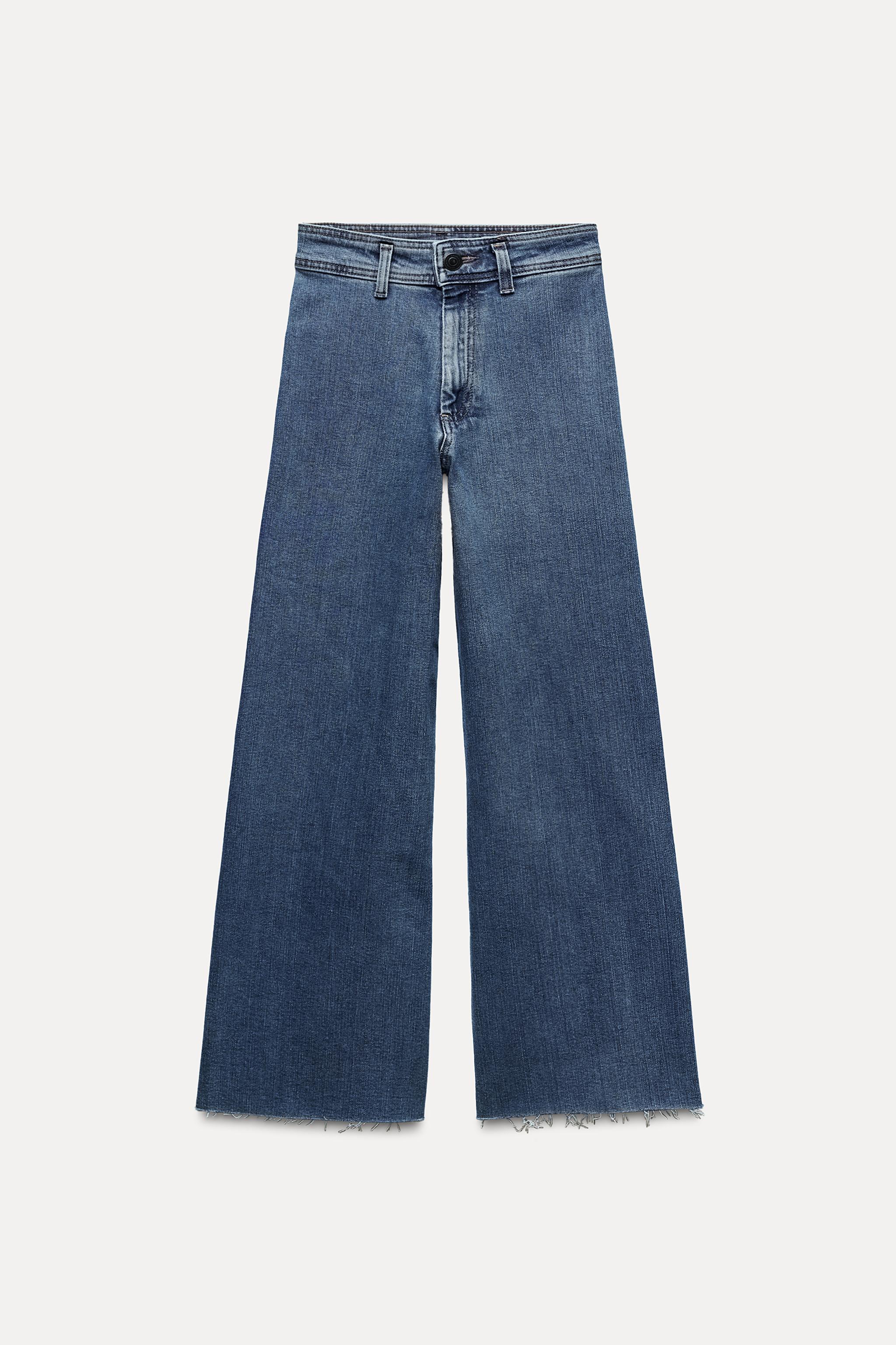 ZW COLLECTION HIGH WAIST WIDE LEG JEANS Product Image