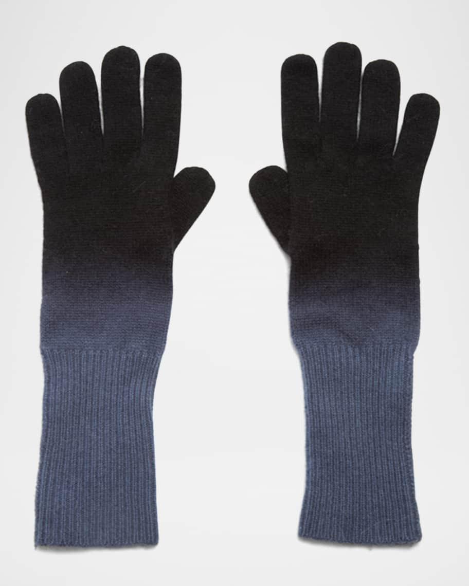 The Courchevel Cashmere-Blend Ombre Gloves Product Image