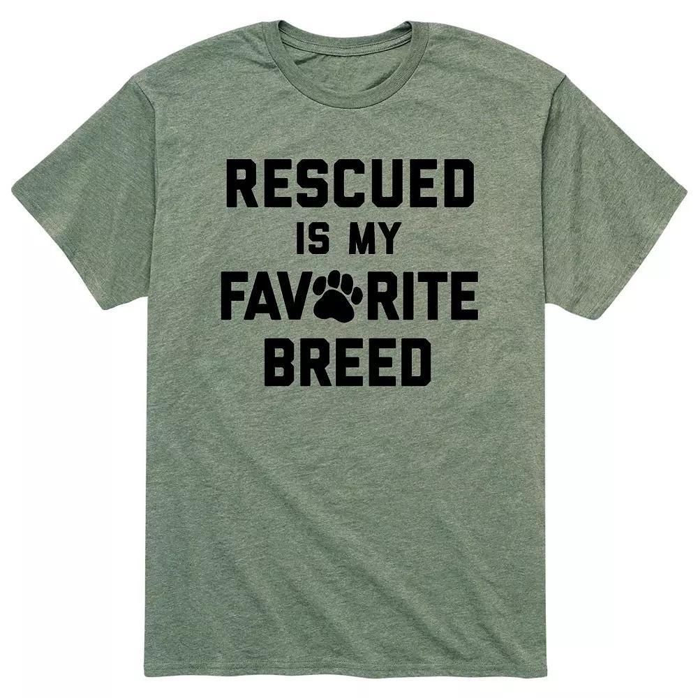 Men's Rescued Favorite Breed Tee,  Product Image