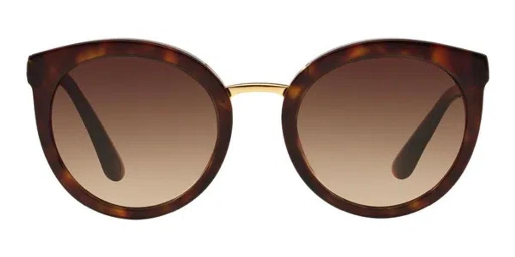 DOLCE & GABBANA Sunglasses, Dg4268 In Tortoise,brown Gradient Product Image