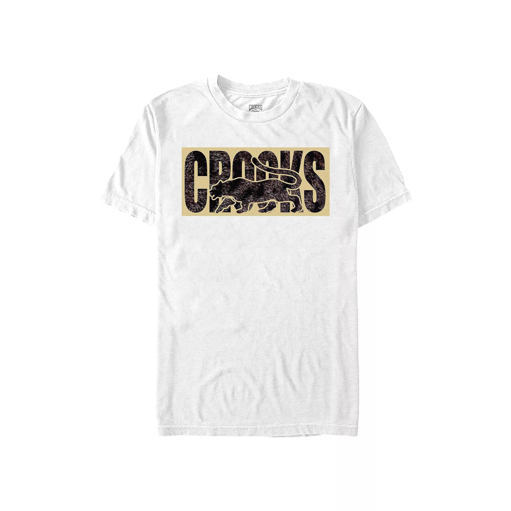 Men's Crooks And Castle Panther Ready To Attack Graphic Tee,  Product Image