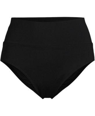 Womens Lands End Chlorine Resistant Fold Over High Waisted Bikini Bottoms Product Image