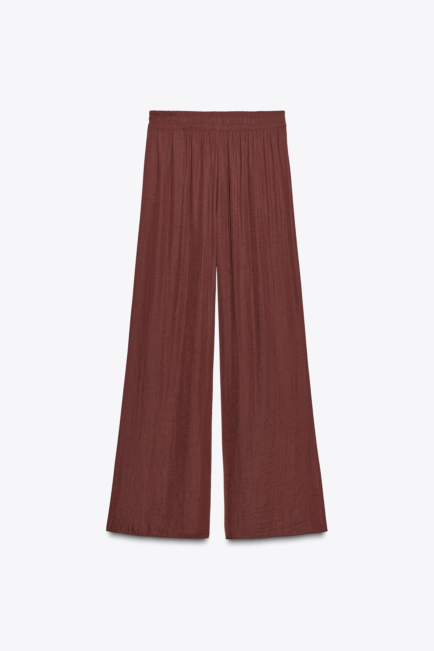 FLOWY WIDE LEG PANTS Product Image