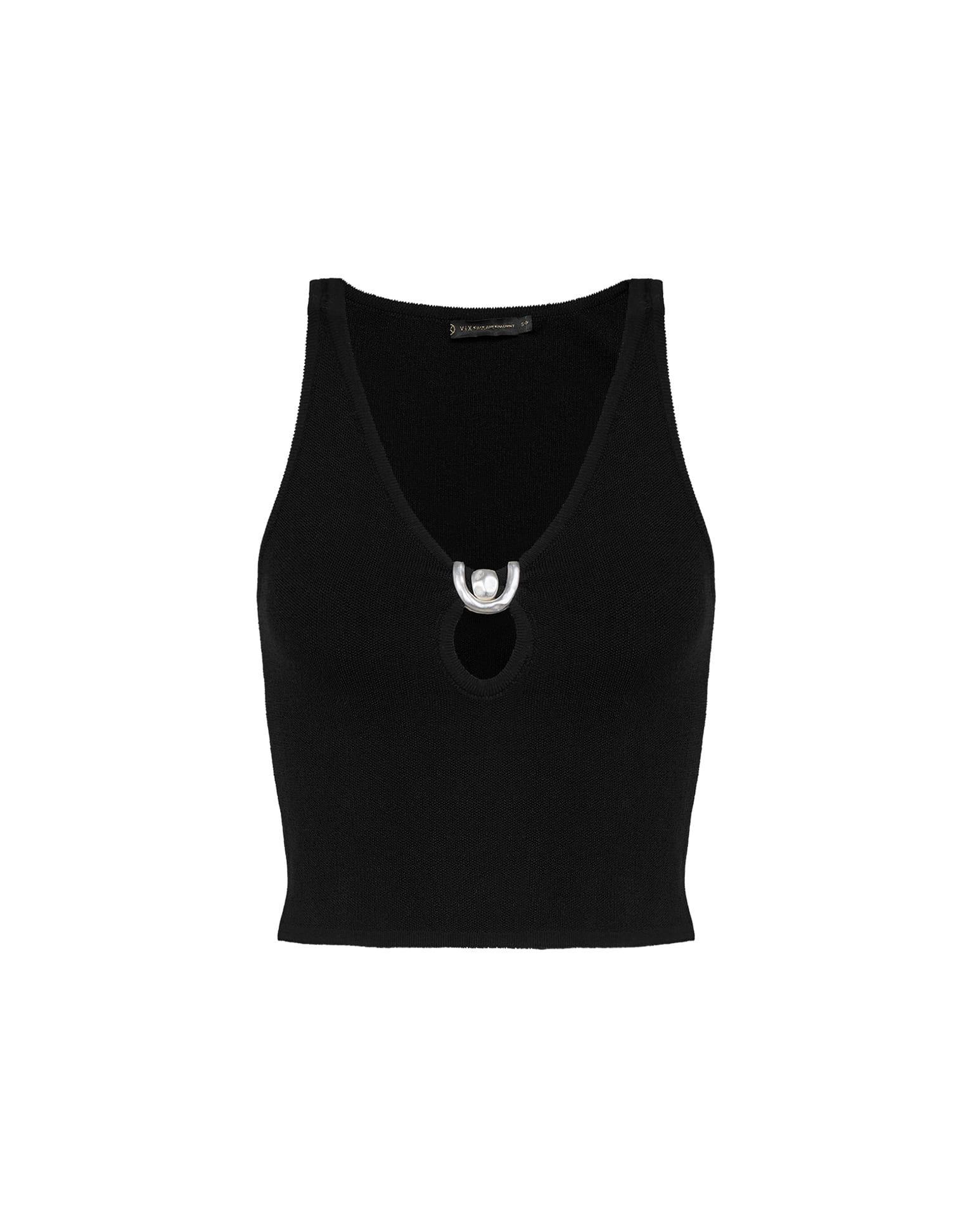 Knit Ligia Top - Black Product Image