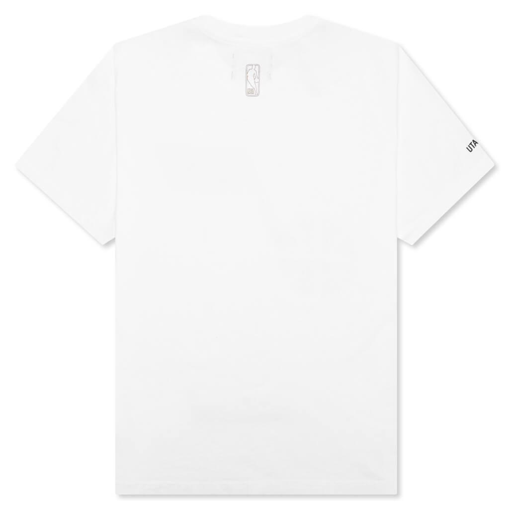 NBA Utah Jazz Simply Jazz Tee - White Male Product Image