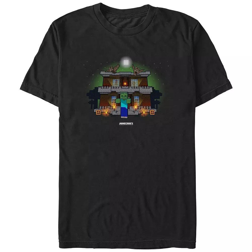 Men's Minecraft The Night Of Evil Graphic Tee,  Product Image