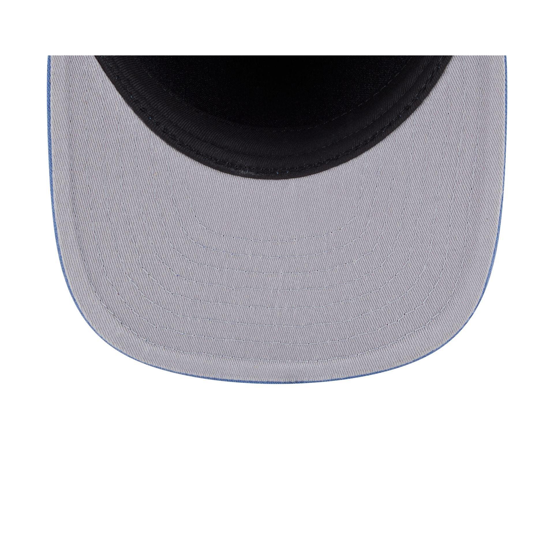 New York Mets Championship Side Flag 59FIFTY A-Frame Fitted Hat Male Product Image