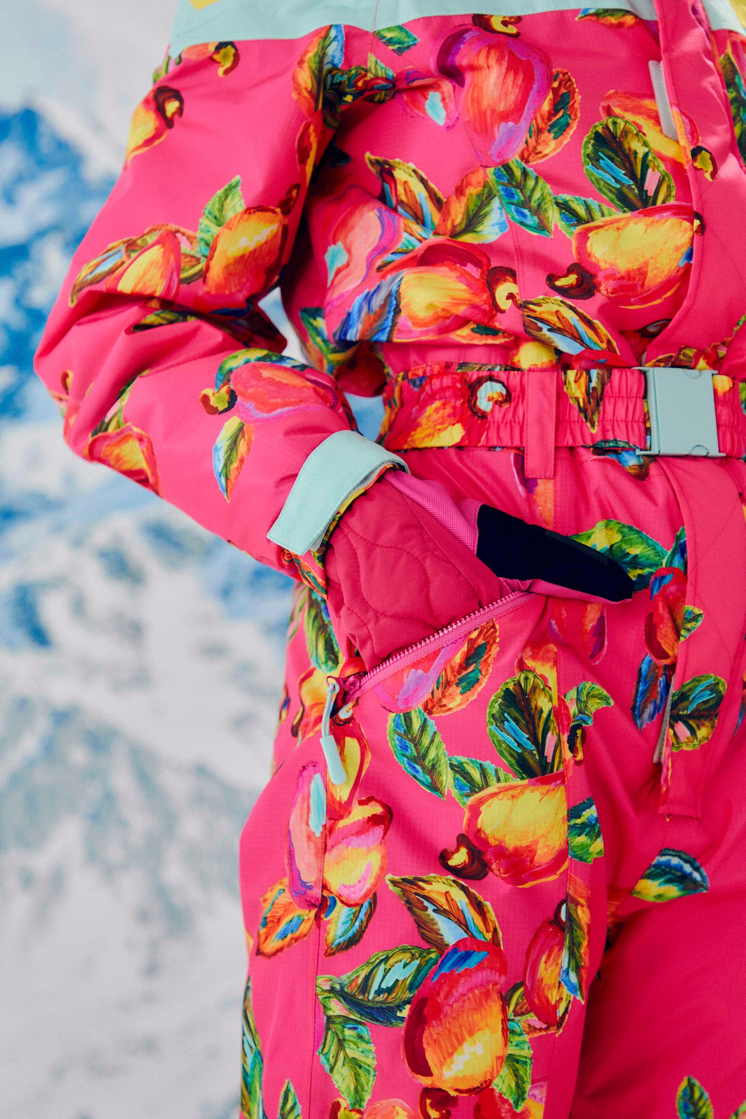 Pink Cashew Ski Jumpsuit Product Image