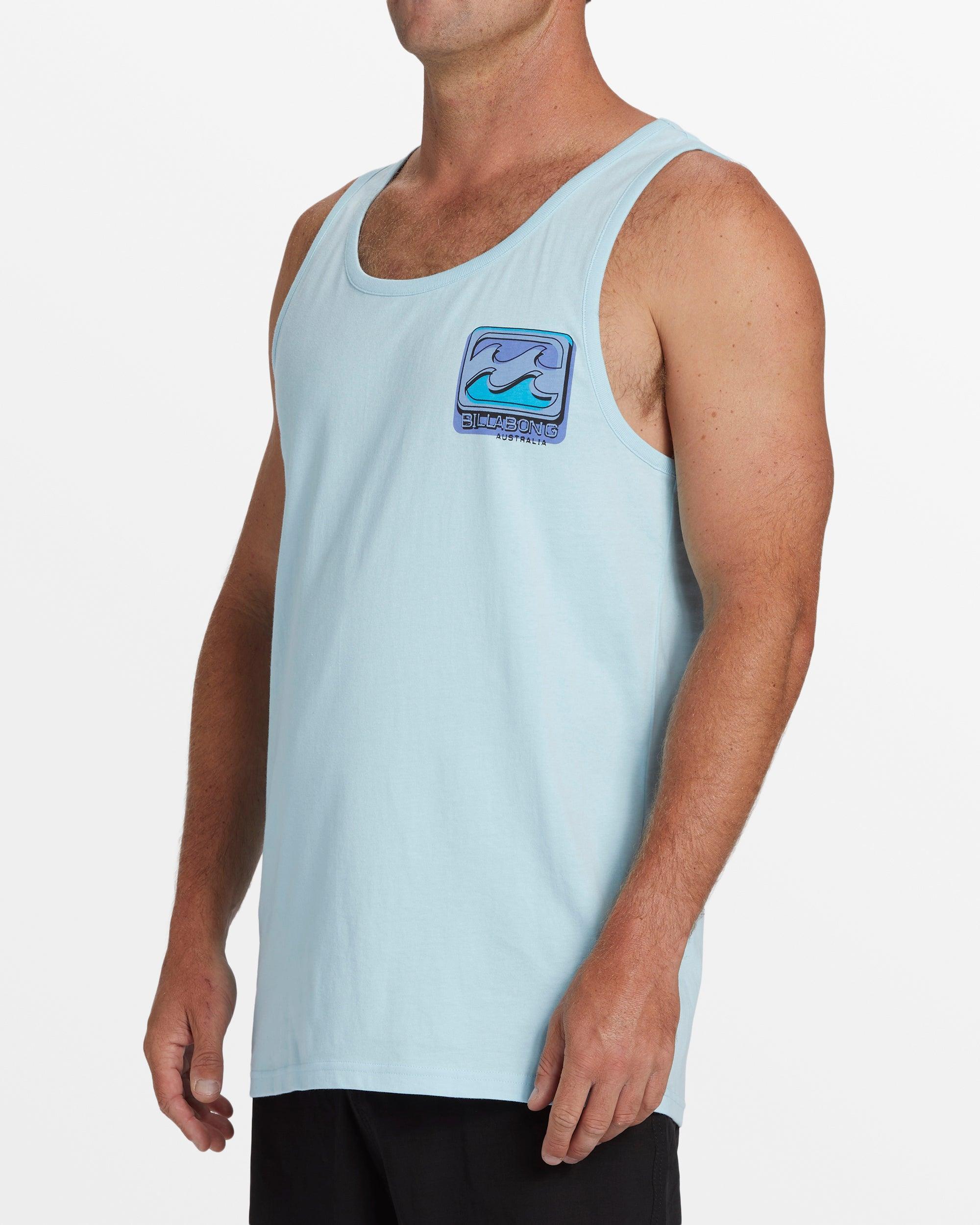 Crayon Wave Tank Top - Coastal Male Product Image