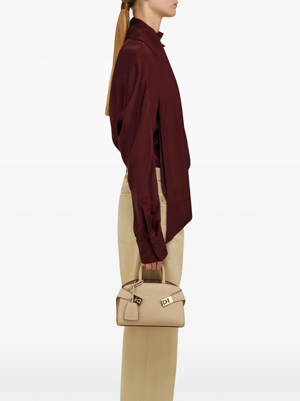 FERRAGAMO Hug Mini Bag In Neutrals Product Image