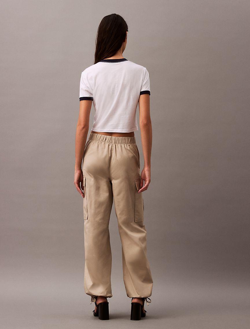 Cotton Twill Cargo Pants Product Image