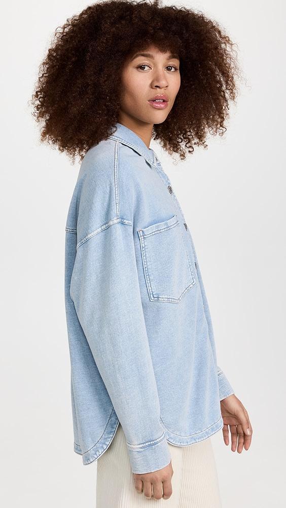 Z Supply All Day Knit Denim Jacket | Shopbop Product Image