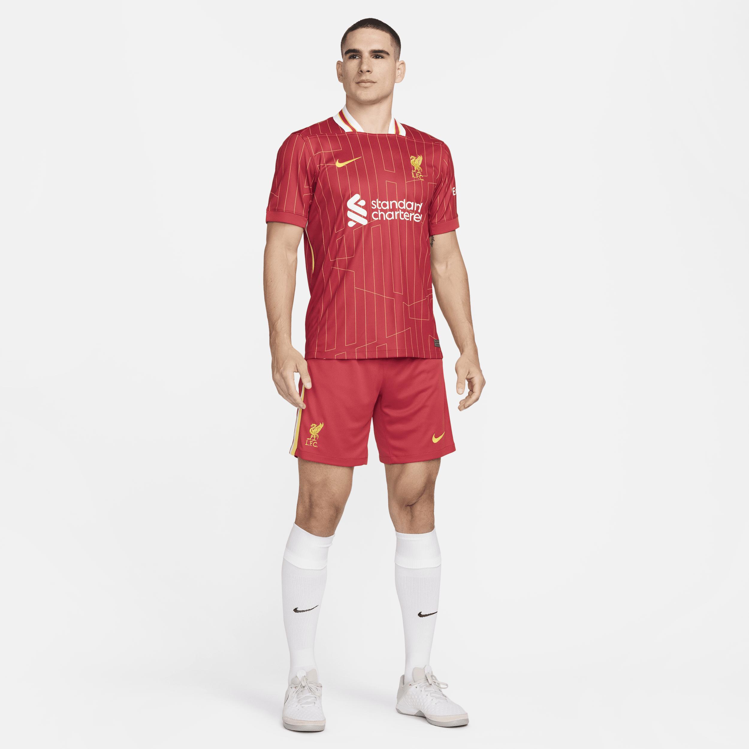 Liverpool FC 2024 Stadium Home Nike Men's Dri-FIT Soccer Replica Shorts Product Image