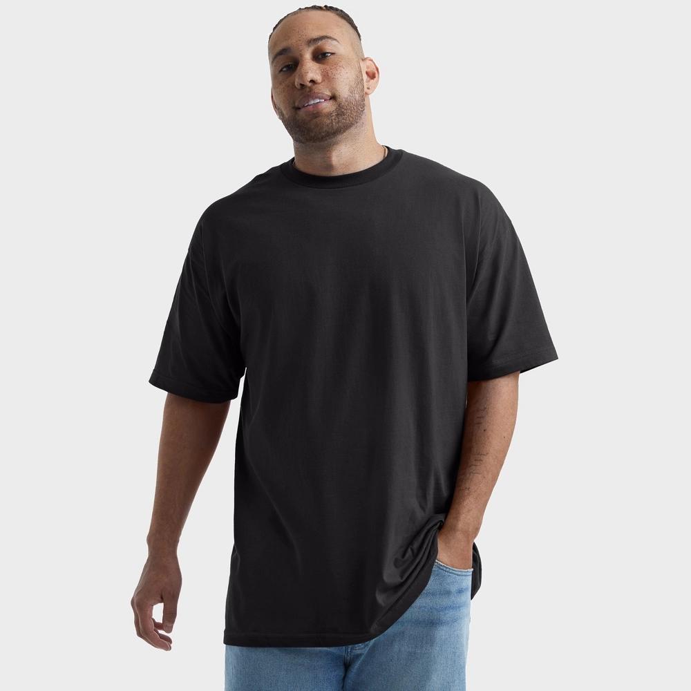 Hanes Beefy-T Unisex Heavyweight Cotton T-Shirt (Big & Tall Sizes Available) Smoke Gray 2XL Product Image