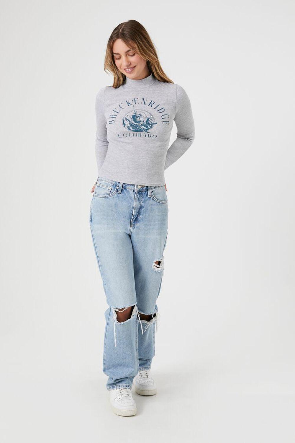 Breckenridge Mock Neck Top | Forever 21 Product Image