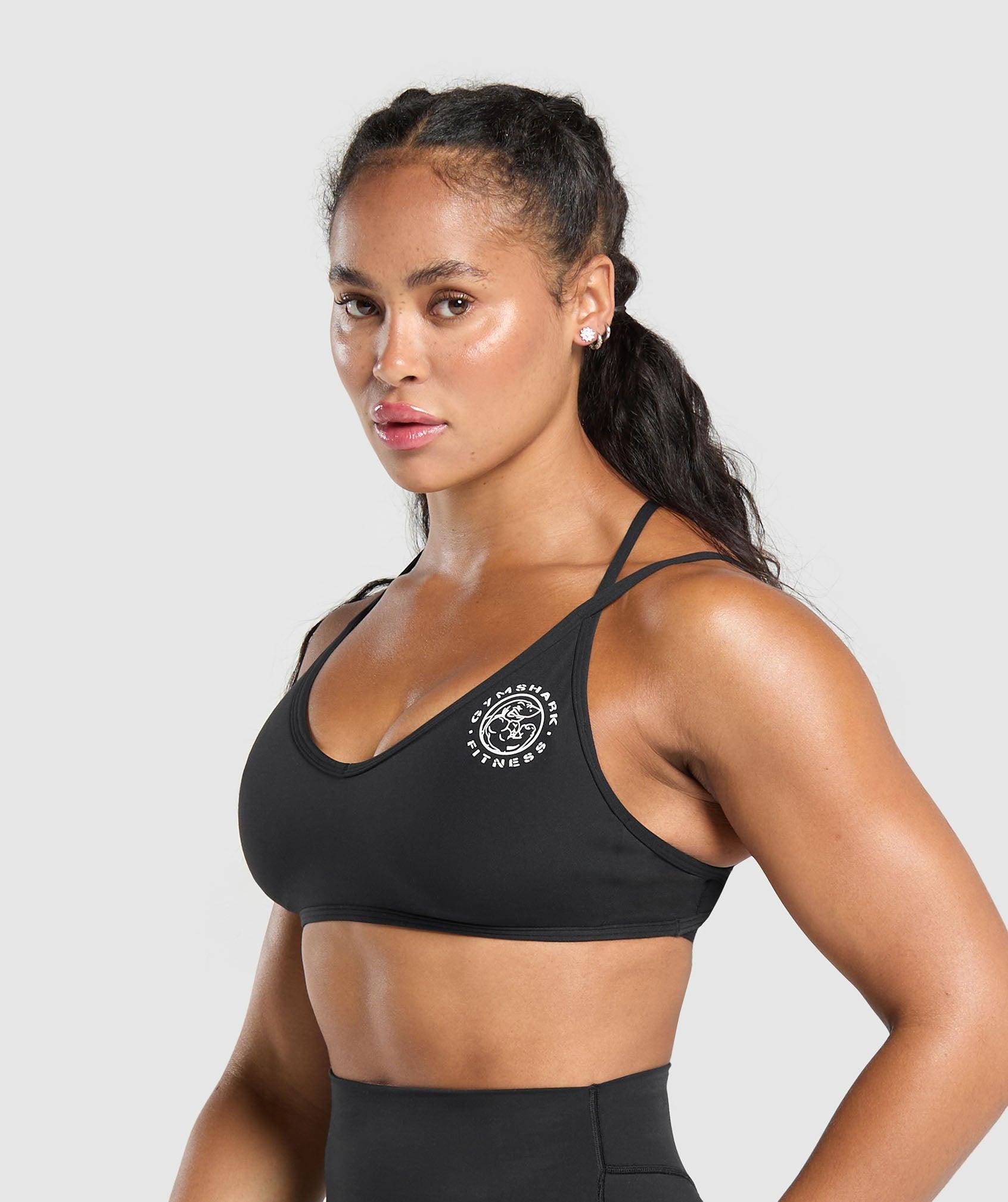 Gymshark Legacy Bra - Black Female Product Image