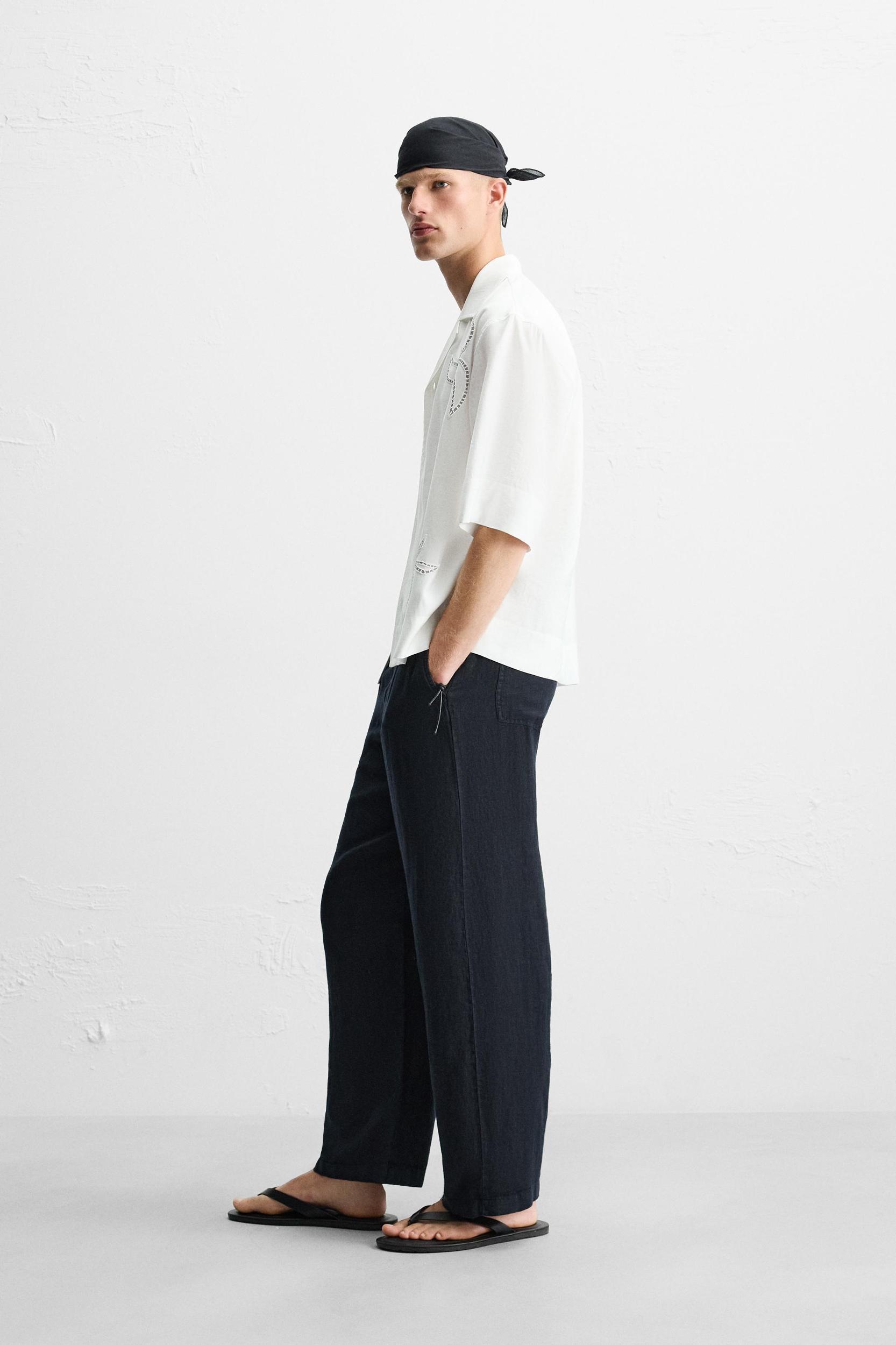 LACE EMBROIDERED SHIRT Product Image