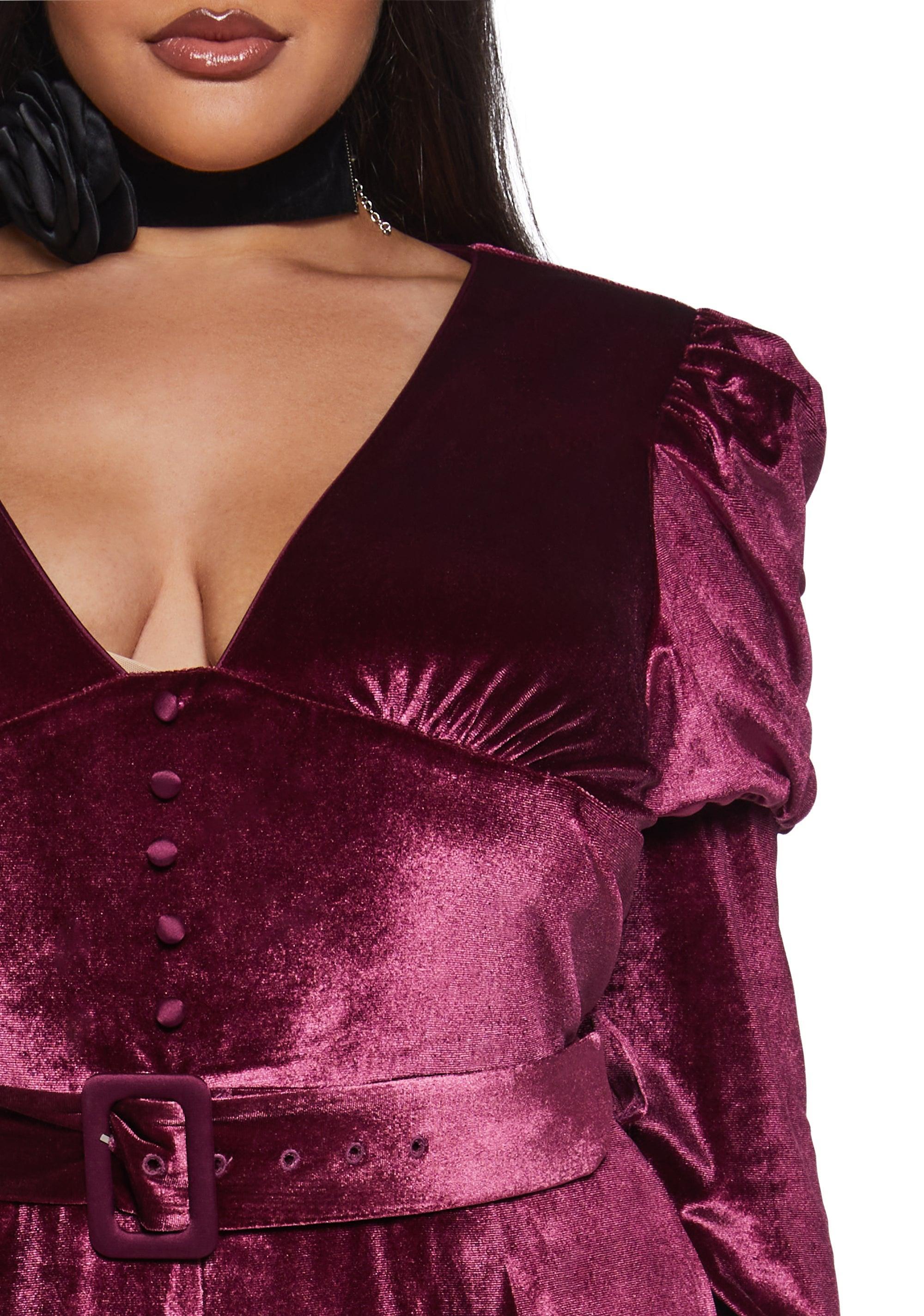 Chic Manners Velvet Romper - Pink Baby Product Image