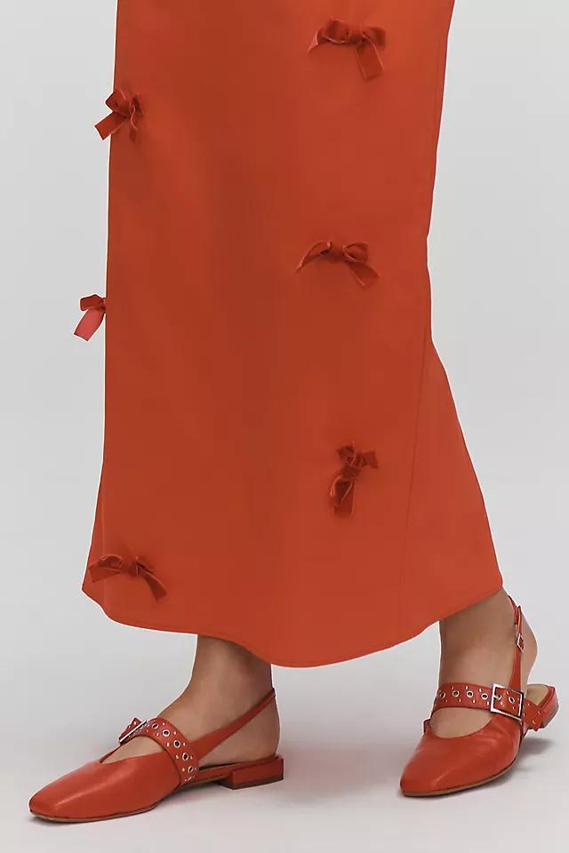 The Wolf Gang Amar Bow Midi Dress Product Image