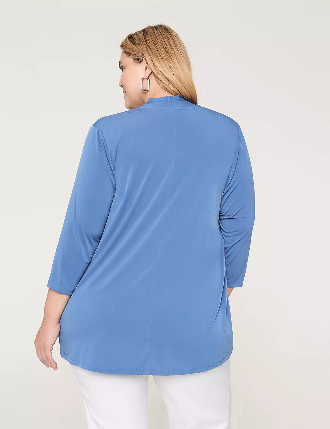 Long-Sleeve Open-Front Overpiece Product Image