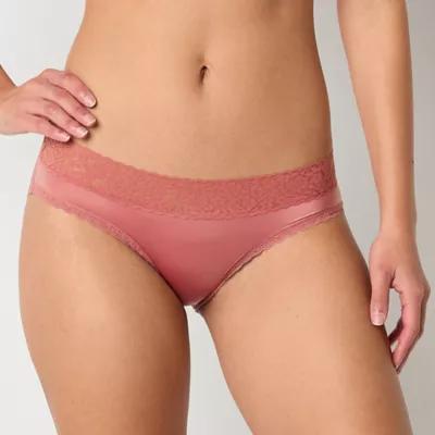 Ambrielle Everyday Cheeky With Lace Trim Panty Product Image