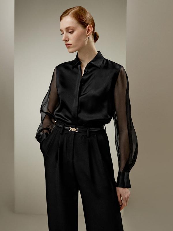 Ethereal Silk Shirt Product Image