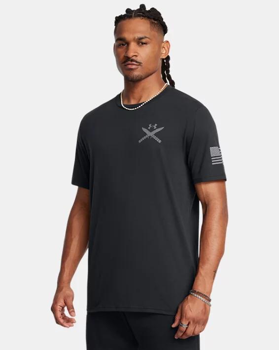 Mens UA Freedom Spine T-Shirt Product Image