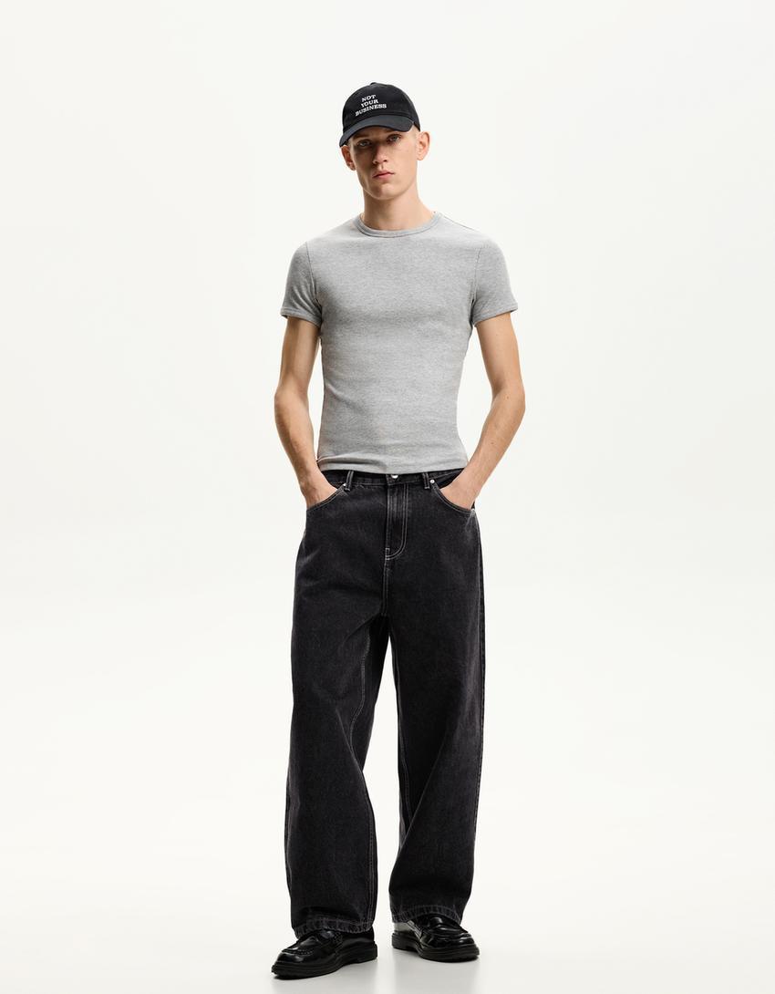 Loose-fit baggy jeans Product Image