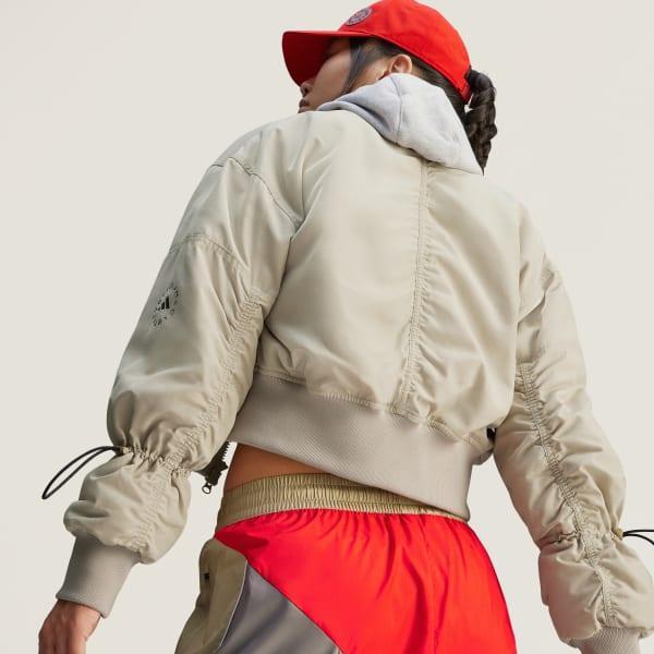 adidas by Stella McCartney TrueNature Woven Bomber Cropped Jacket Product Image