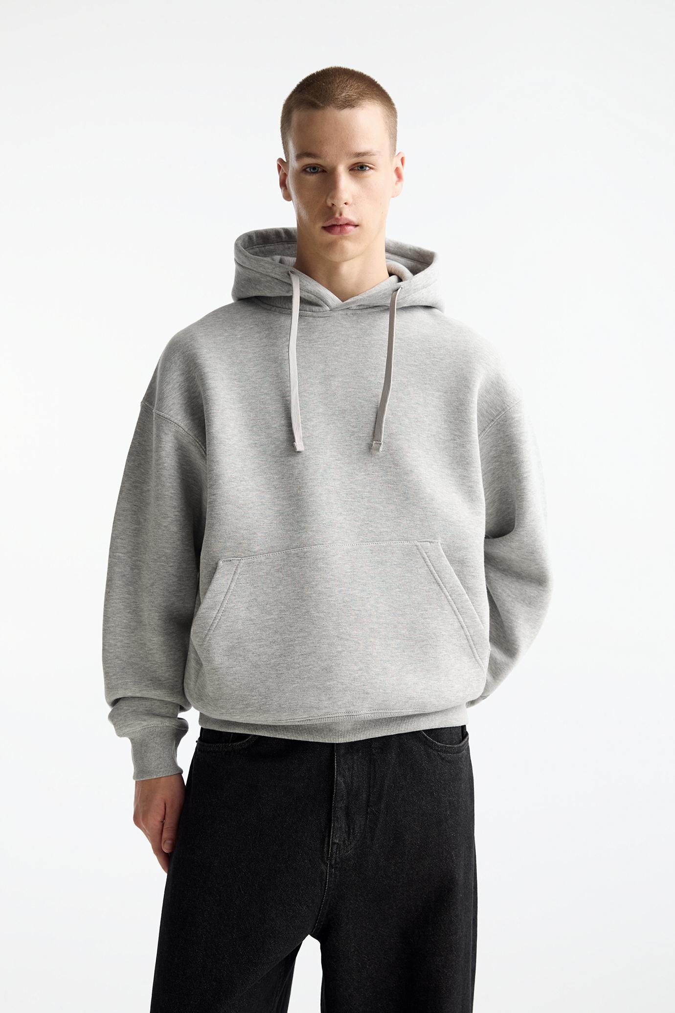 Basic hooded sweatshirt Product Image