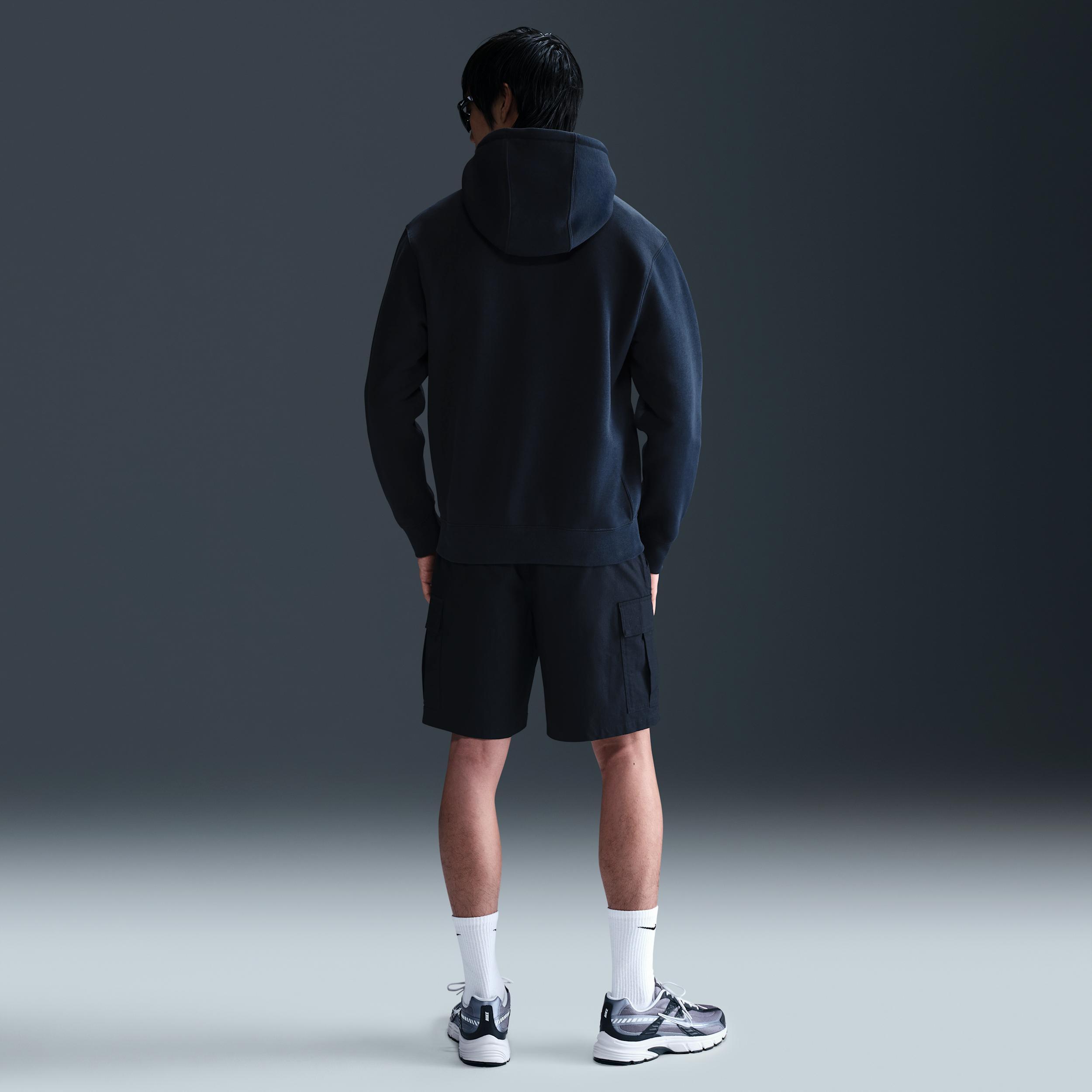 Nike Mens Club Full-Zip Fleece Hoodie | FN3861-451 Product Image