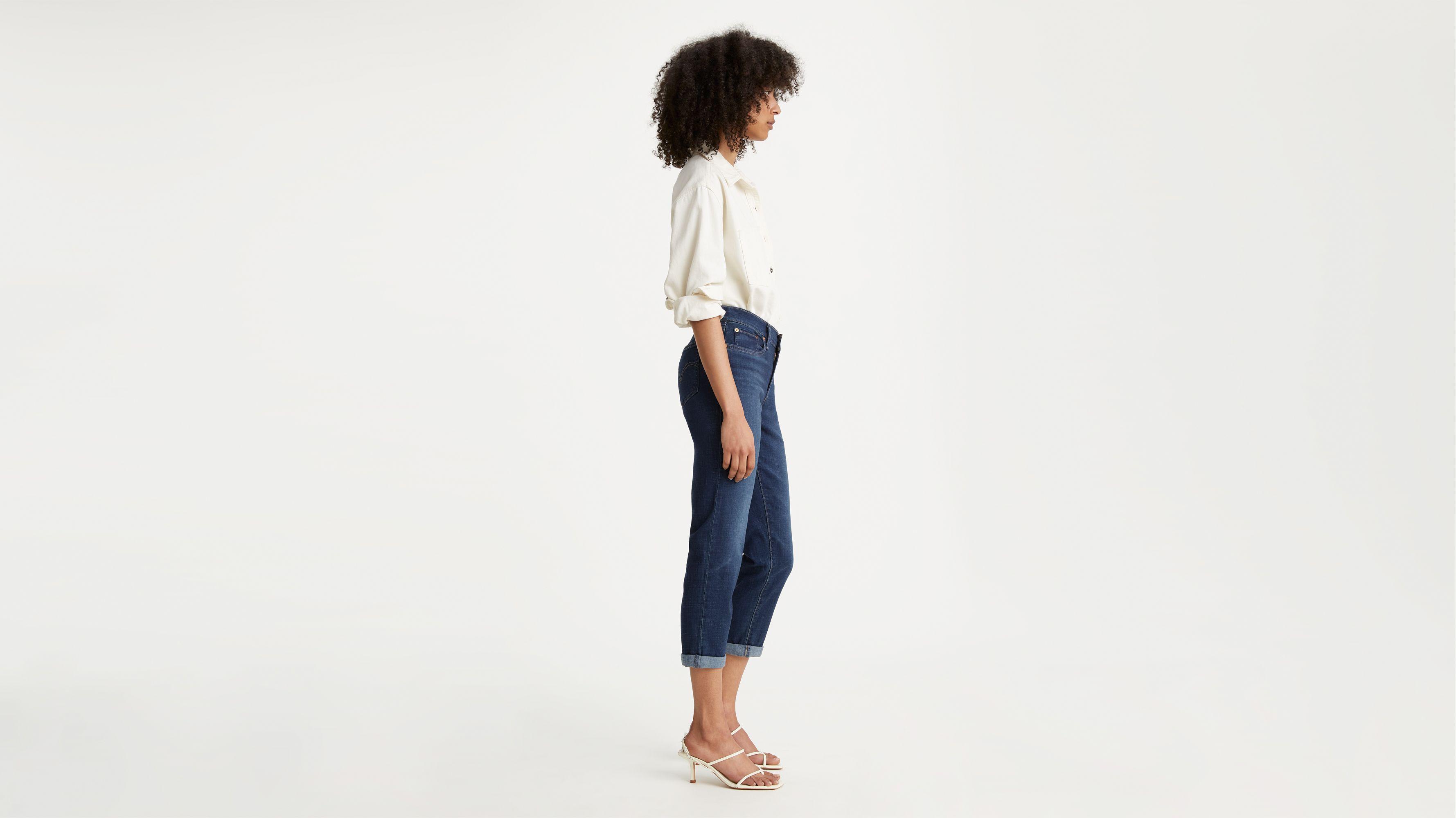 Boyfriend Mid Rise Women's Jeans Product Image