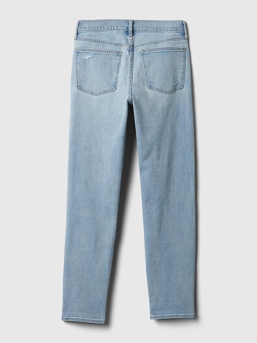 Mid Rise Girlfriend Jeans Product Image