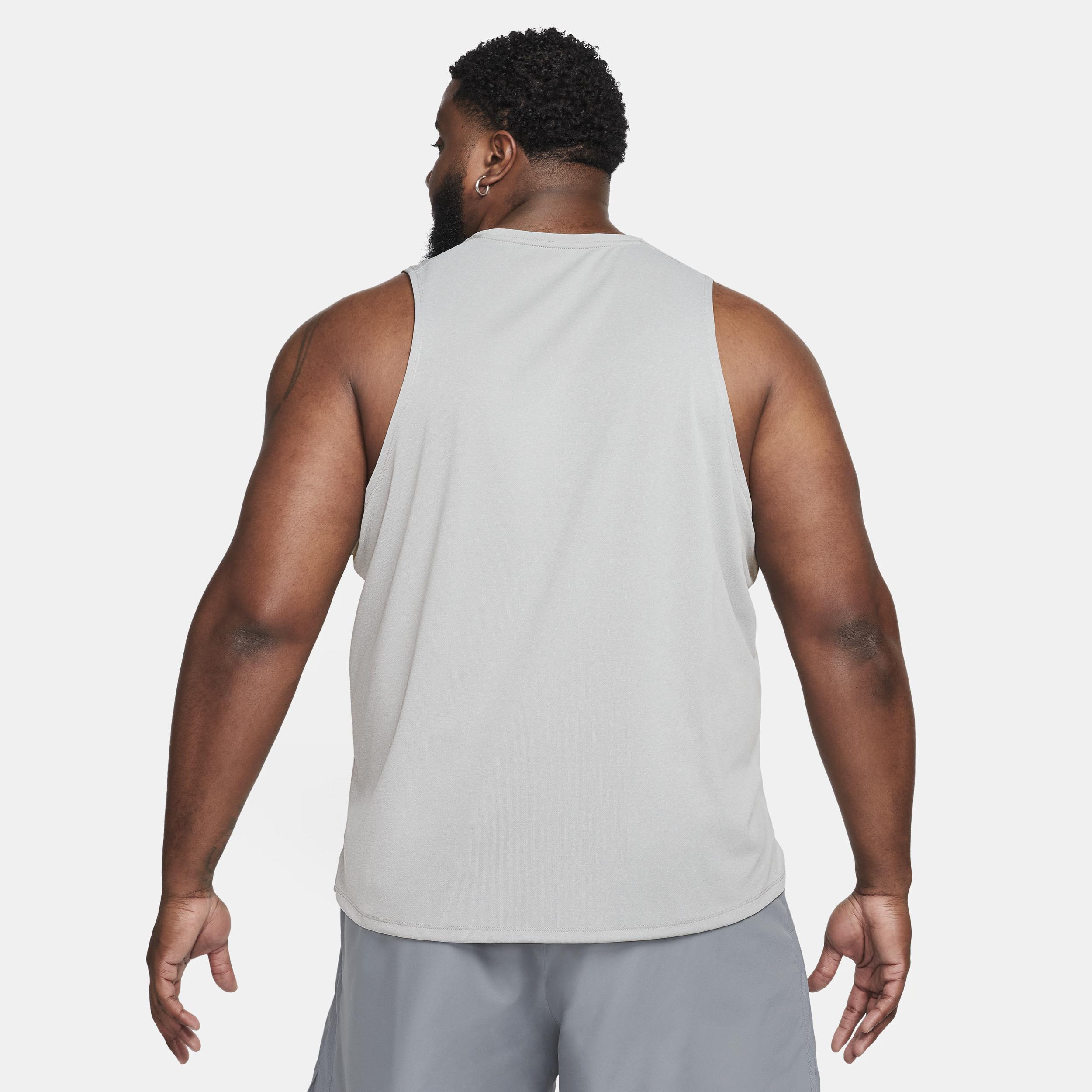 Nike Mens Miler Dri-FIT Running Tank Top | DV9321-097 Product Image