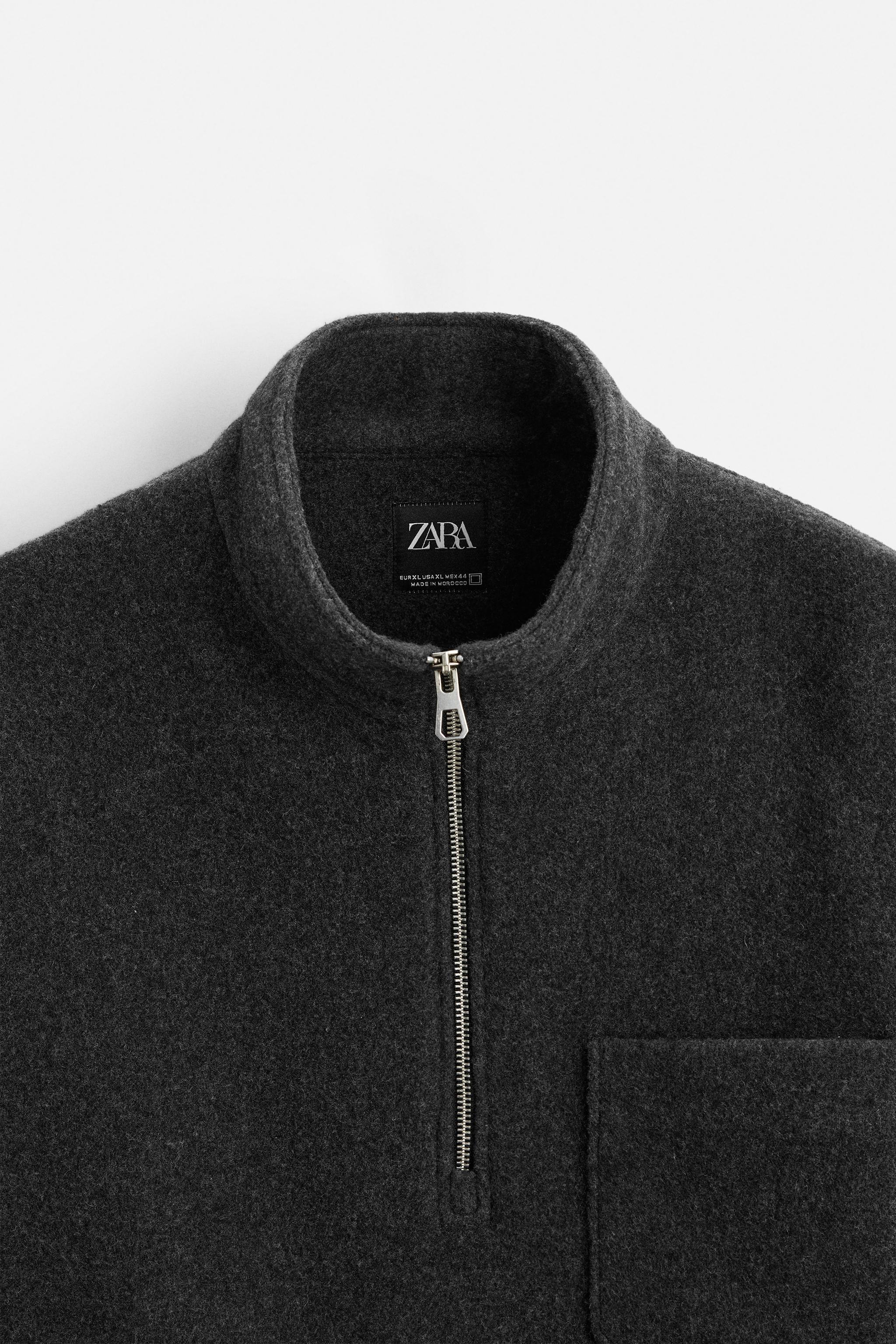 QUARTER ZIP FLEECE SWEATSHIRT Product Image