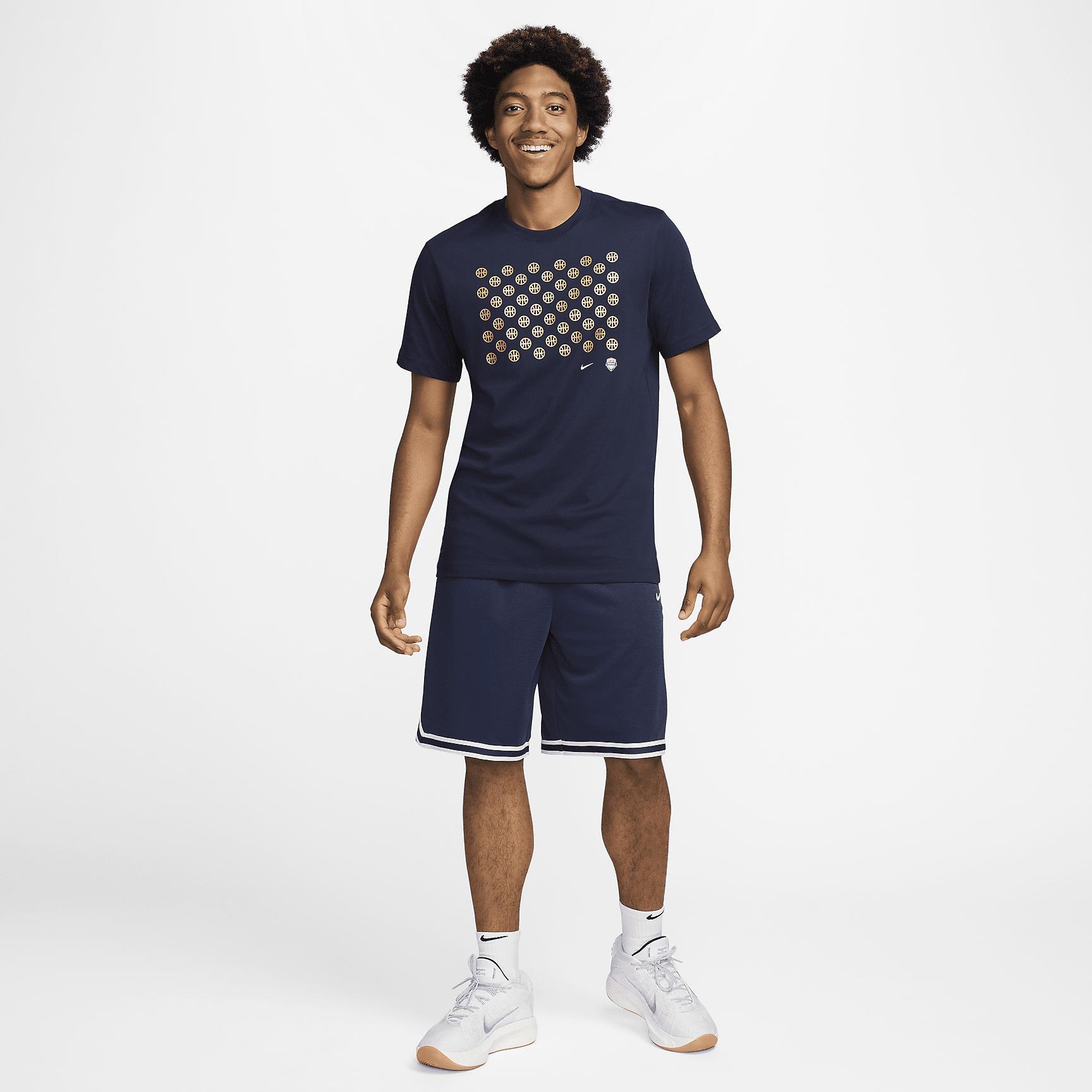 Nike Mens Nike USA Olympics 24 Team Short Sleeve T-Shirt - Mens Navy/Navy Product Image