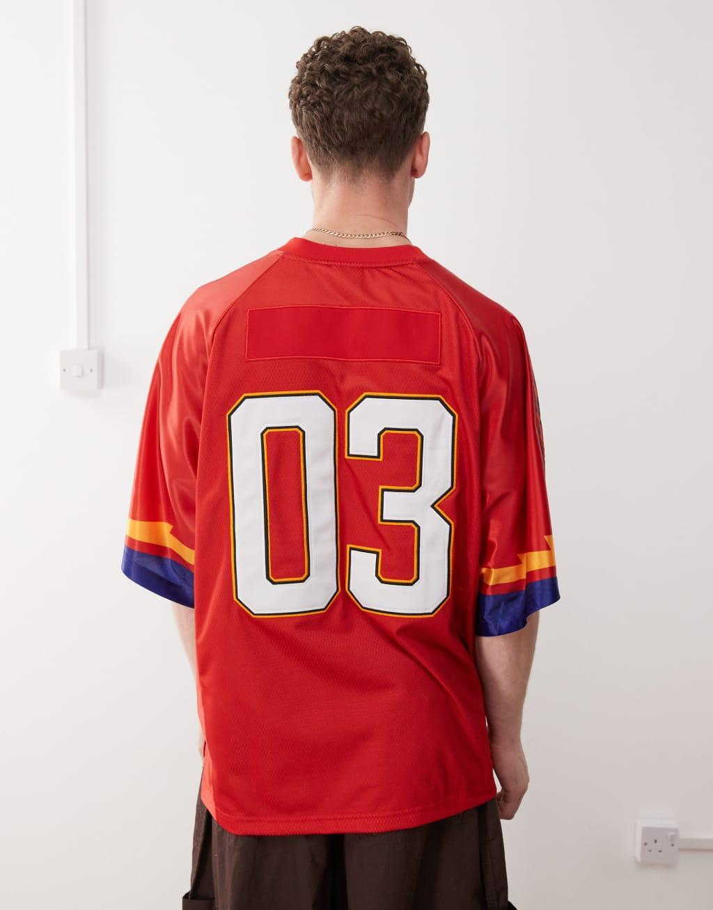 adidas Originals Adilenium Season 3 Team jersey in multi Product Image