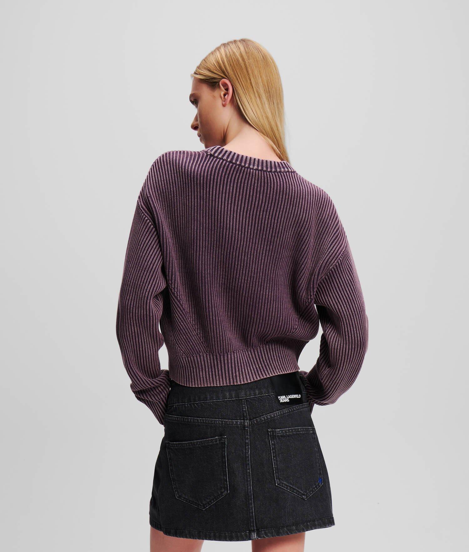 KLJ ACID-WASH SWEATER Product Image