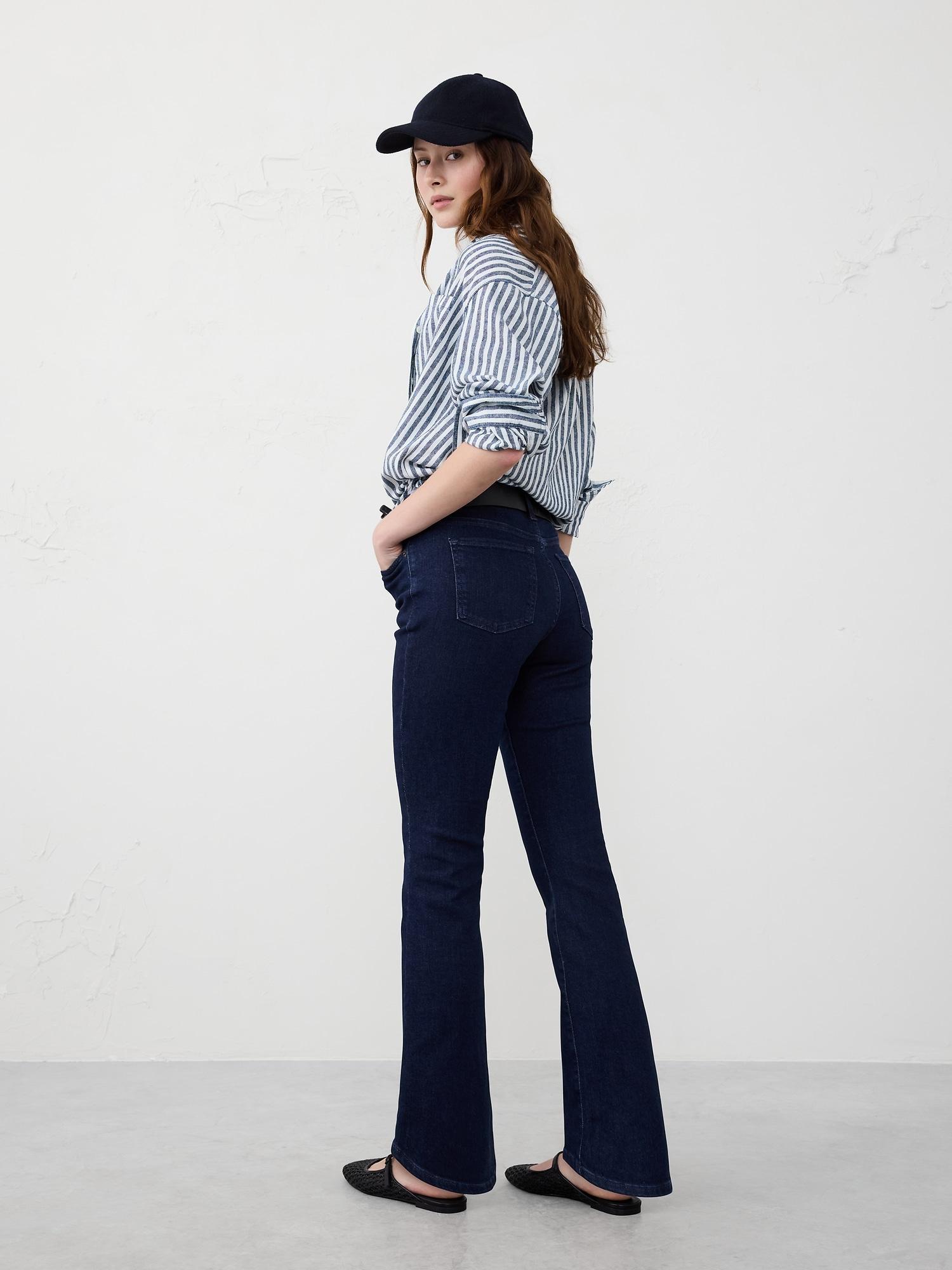 Mid-Rise Bootcut Jean Product Image