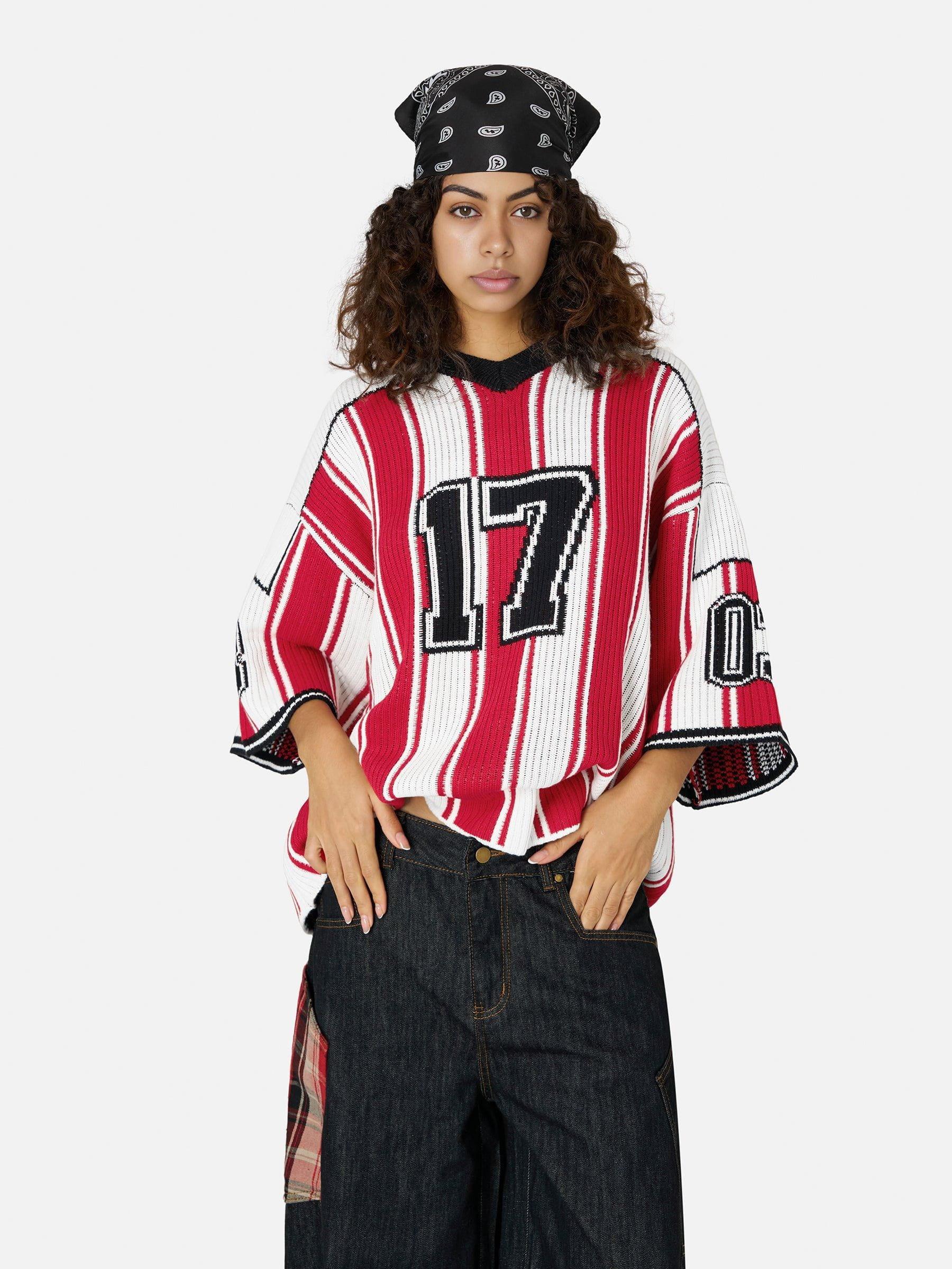 Aelfric Eden 17 Stripe Football  Knit Product Image